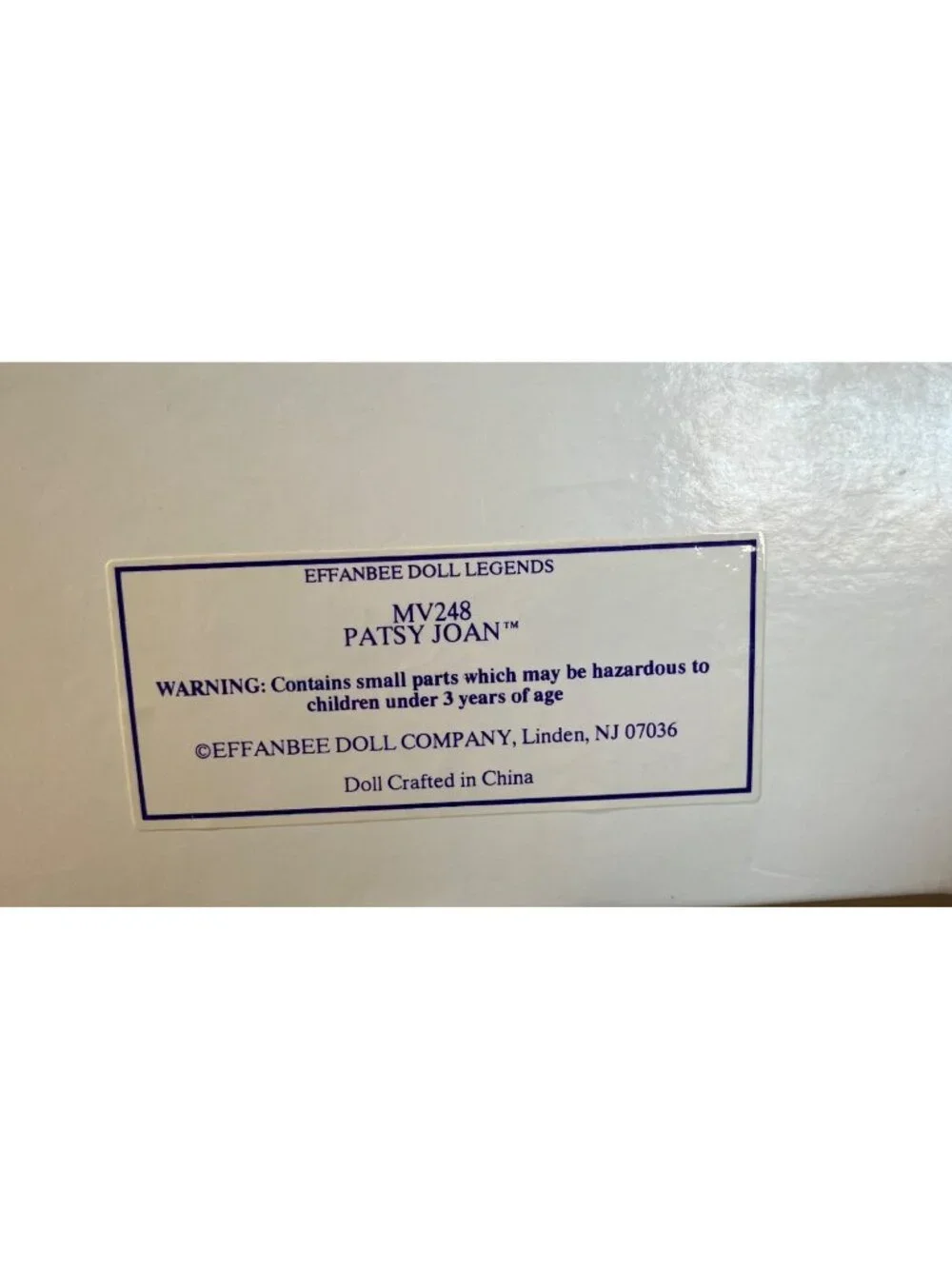 Effanbee 1995 Patsy Joan Doll 15